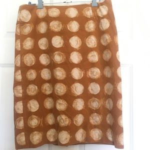 ANTHRO (MAEVE) Corded Dot skirt